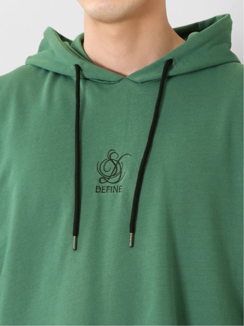 ベストパーカー&長袖Tシャツ アンサンブル