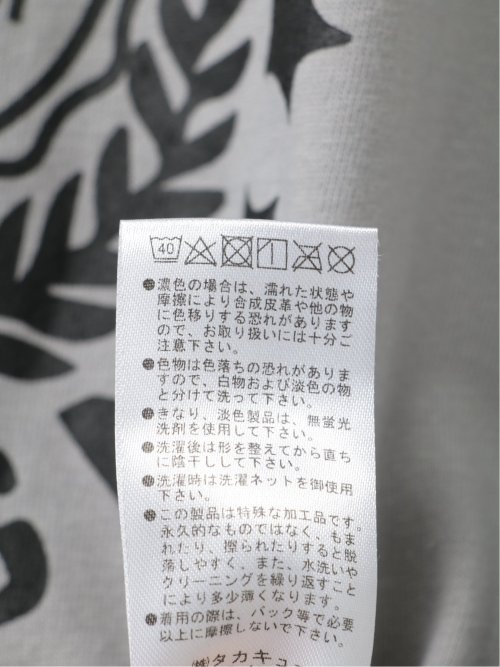 切替カレッジ クルーネック半袖ルーズTシャツ