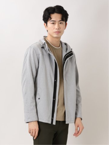 ストレッチポンチ フード付カットアウター