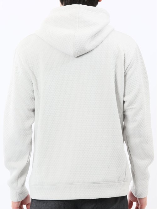 ふくれジャガード 長袖プルパーカー