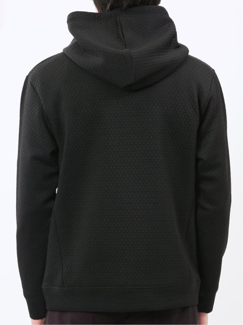 ふくれジャガード 長袖プルパーカー