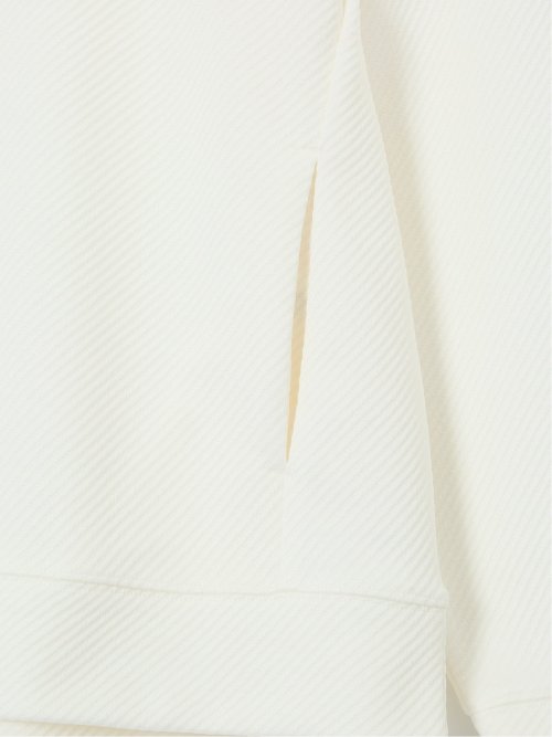 ストレッチ ふくれジャガード クループルオーバー