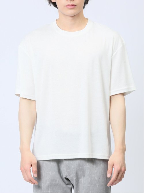 クルーネックベスト&半袖Tシャツ アンサンブル