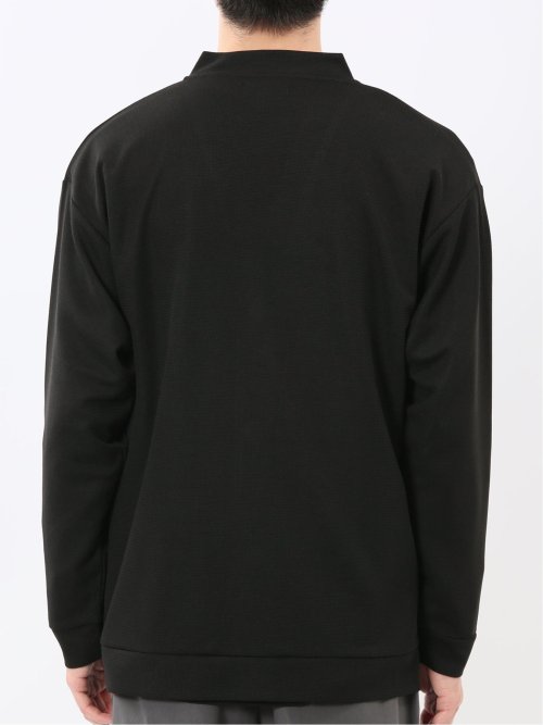 ストレッチ ワッフル Vネックカーディガン