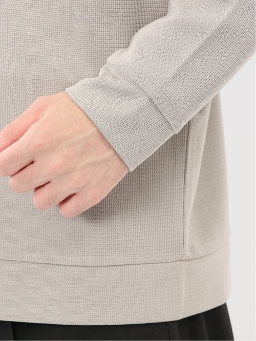 ストレッチ ワッフル Vネックカーディガン