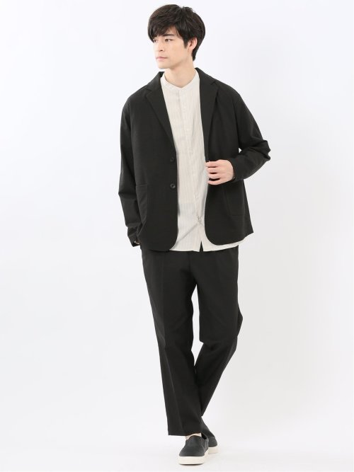 ダイヤジャガード 2ボタン ジャケット