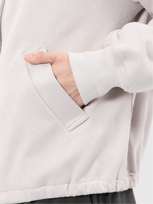 ストレッチ起毛 ハリントンジャケット