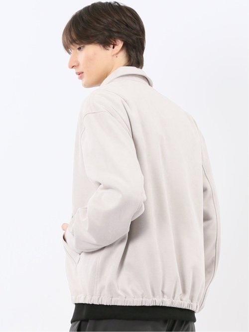 ストレッチ起毛 ハリントンジャケット