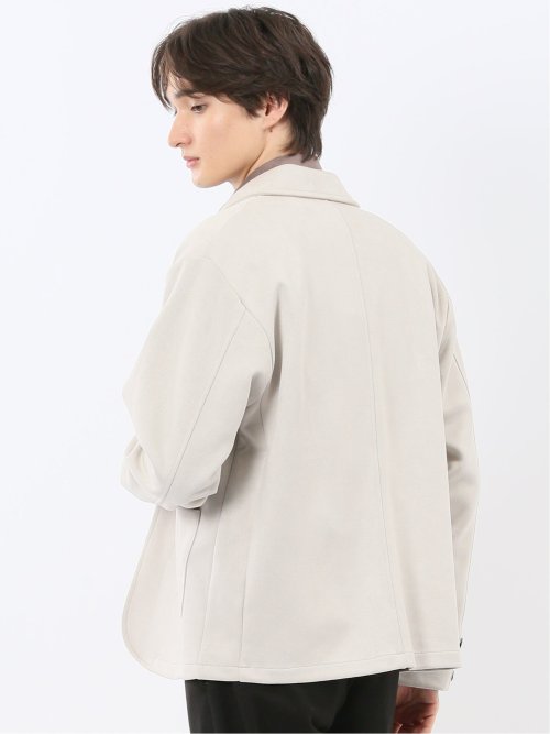 ストレッチ起毛 2ボタン ジャケット