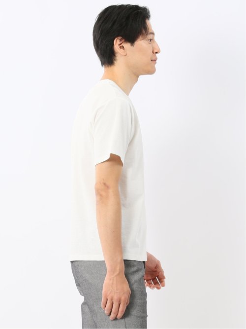 スラブ天竺 クルーネック半袖Tシャツ