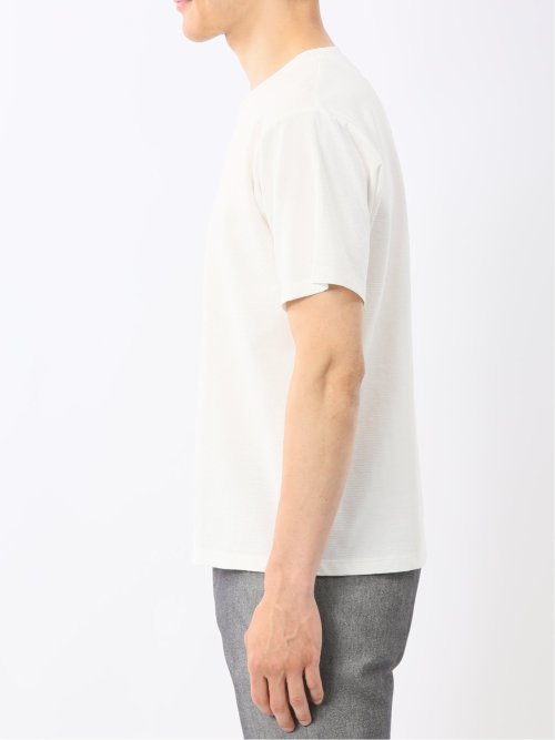 スラブ天竺 クルーネック半袖Tシャツ