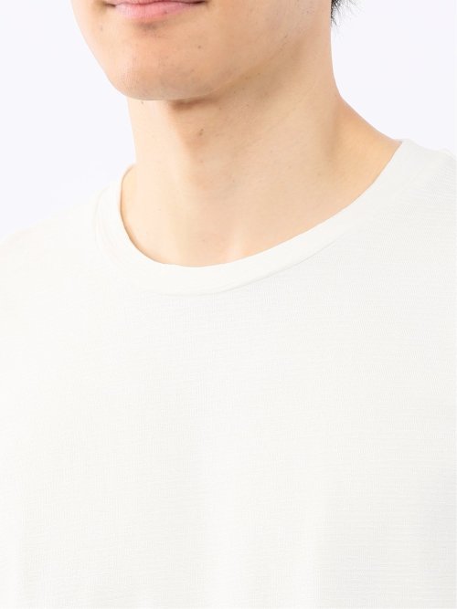 スラブ天竺 クルーネック半袖Tシャツ