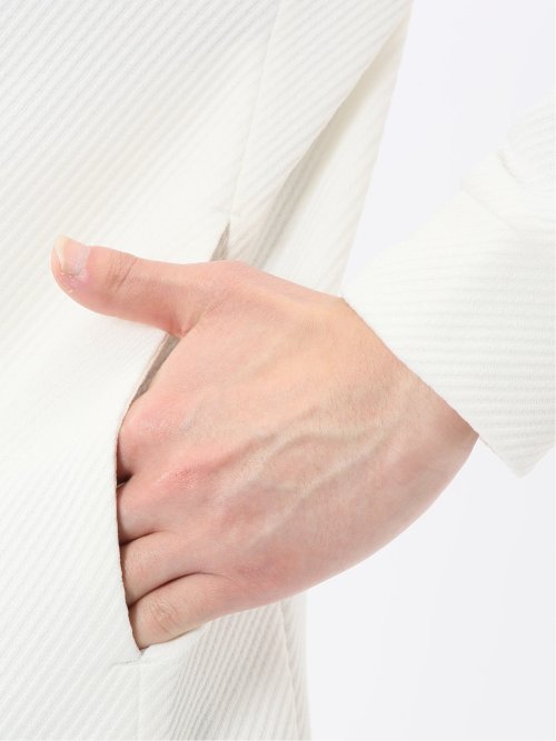 ストレッチ ブリスターツイル フルジップパーカー