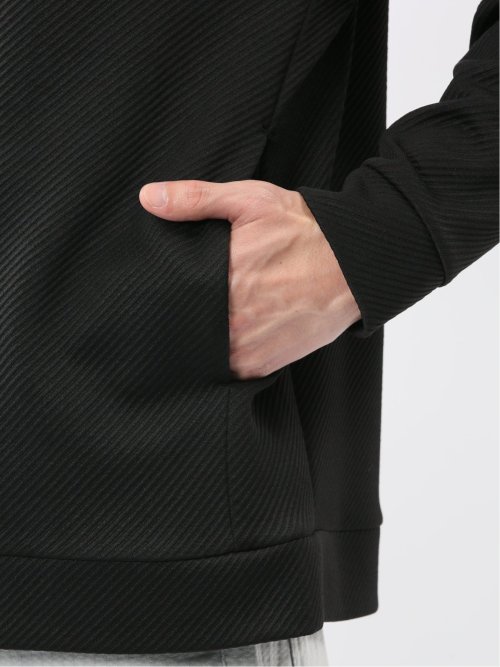 ストレッチ ブリスターツイル フルジップパーカー