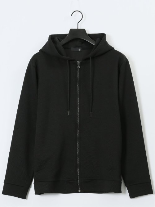 ストレッチ ブリスターツイル フルジップパーカー