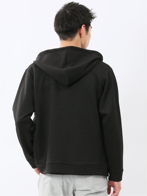 ストレッチ ブリスターツイル フルジップパーカー