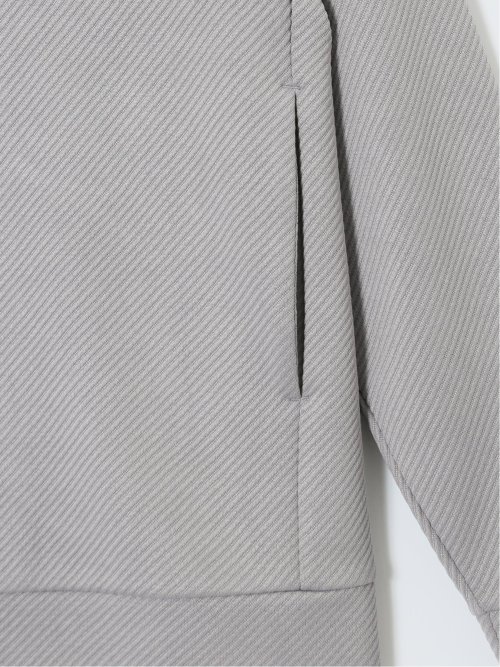 ストレッチ ブリスターツイル フルジップパーカー