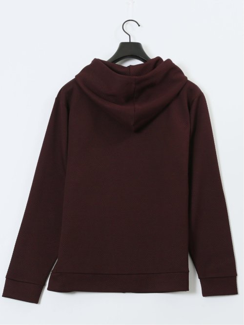 ストレッチ ブリスターツイル フルジップパーカー