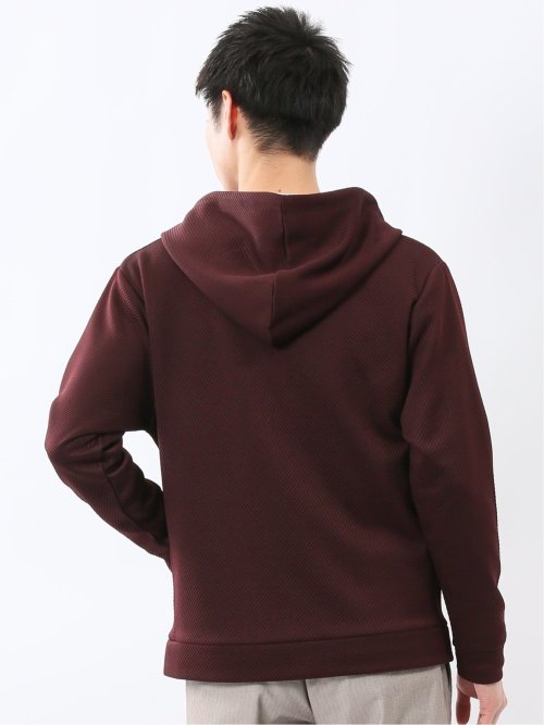 ストレッチ ブリスターツイル フルジップパーカー