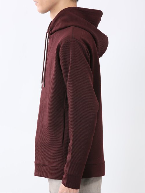 ストレッチ ブリスターツイル フルジップパーカー