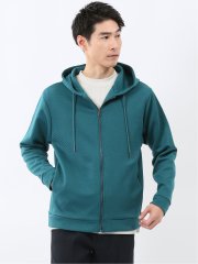 ストレッチ ブリスターツイル フルジップパーカー