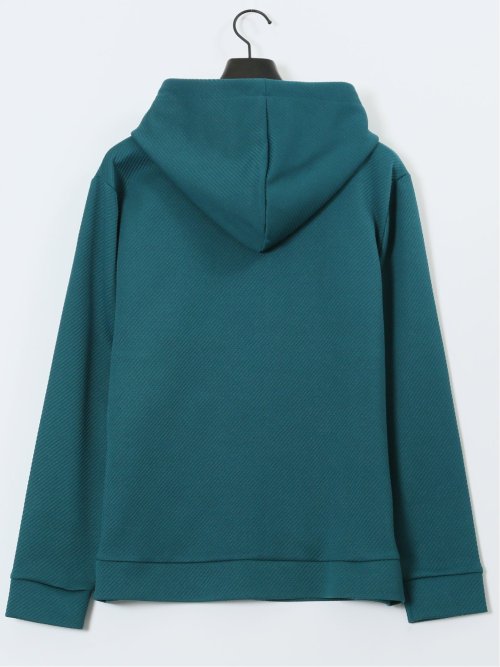 ストレッチ ブリスターツイル フルジップパーカー