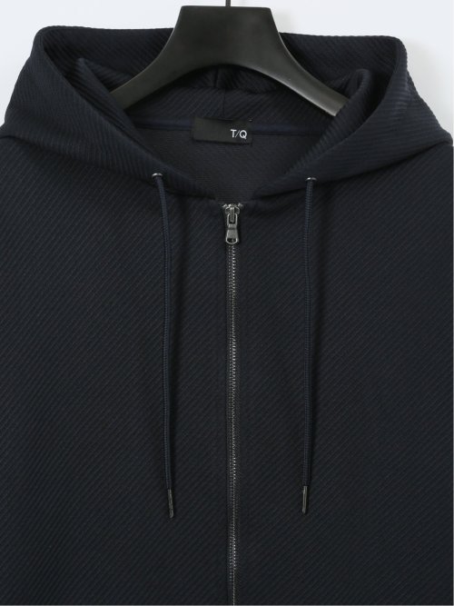 ストレッチ ブリスターツイル フルジップパーカー