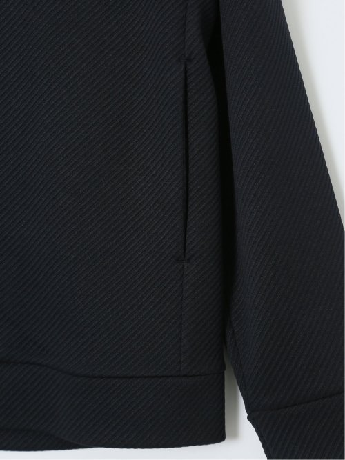 ストレッチ ブリスターツイル フルジップパーカー