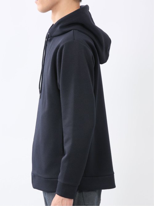 ストレッチ ブリスターツイル フルジップパーカー
