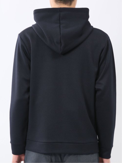 ストレッチ ブリスターツイル フルジップパーカー