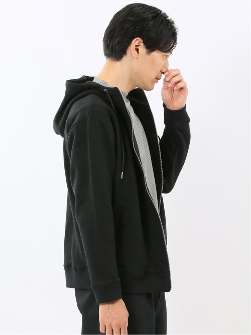 コットン裏毛 フルZIPパーカー