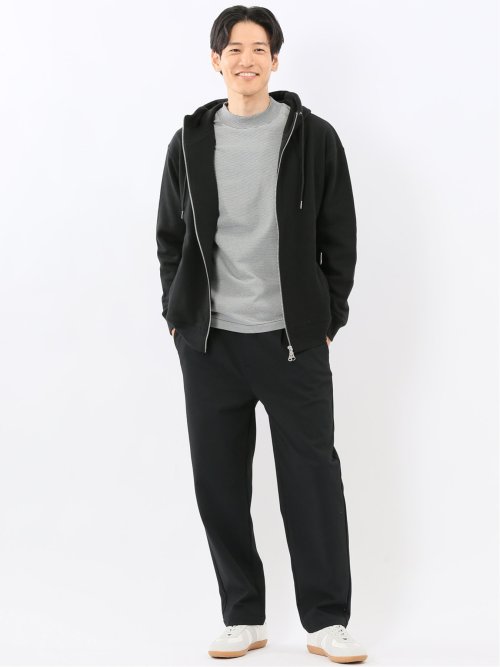 【Tqq 】COZY WORLDWIDE ジップパーカー 黒 M 中古・古着通販】COZY WORLD WIDE (コージーワールドワイド) ジップ