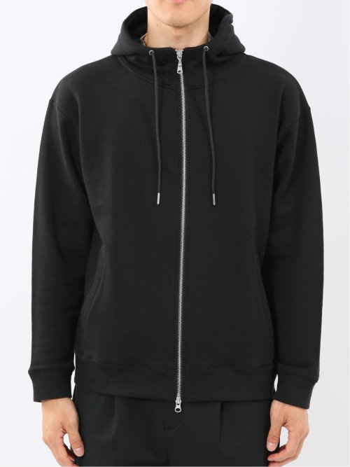 コットン裏毛 フルZIPパーカー