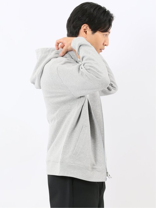 コットン裏毛 フルZIPパーカー