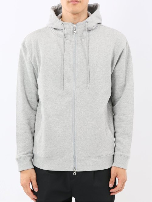 コットン裏毛 フルZIPパーカー