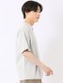 ダブルフェイス 天竺 キーネック 半袖 Tシャツ