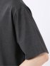 ダブルフェイス 天竺 キーネック 半袖 Tシャツ