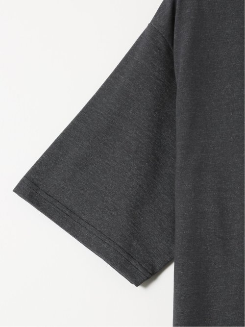 ダブルフェイス 天竺 キーネック 半袖 Tシャツ