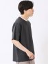ダブルフェイス 天竺 キーネック 半袖 Tシャツ