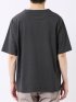 ダブルフェイス 天竺 キーネック 半袖 Tシャツ