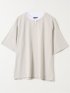 ダブルフェイス 天竺 キーネック 半袖 Tシャツ