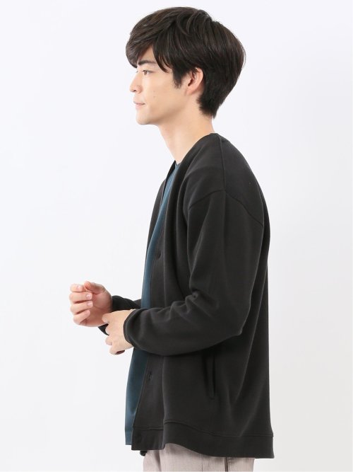 ダブルフェイスカノコ Vネックカーディガン