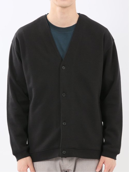 ダブルフェイスカノコ Vネックカーディガン