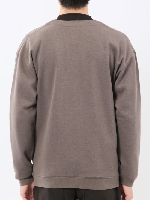 ダブルフェイスカノコ Vネックカーディガン