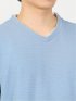 ドライリップル Vネック半袖Tシャツ