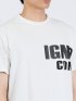 ラバーロゴ クルーネック半袖Tシャツ