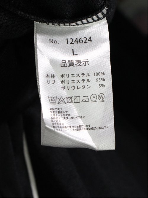 パイピング クルーネック半袖Tシャツ