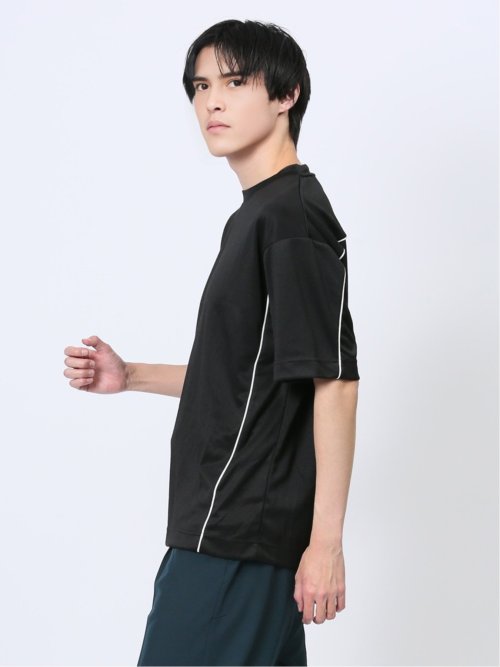 パイピング クルーネック半袖Tシャツ