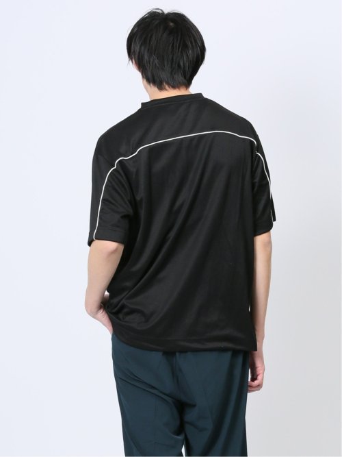 パイピング クルーネック半袖Tシャツ