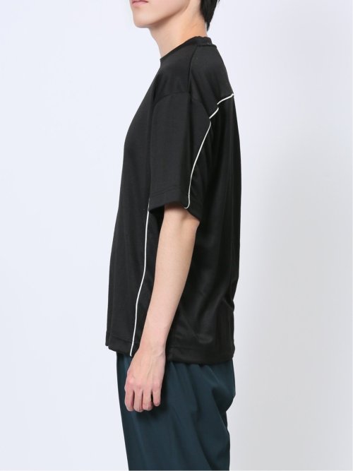 パイピング クルーネック半袖Tシャツ